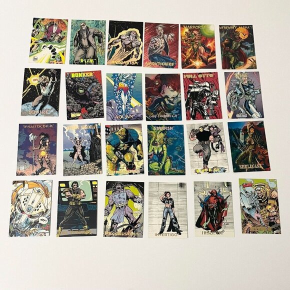 Vintage 1993 Lot of 46 Dynamic The Creators Universe Cards - Picture 2 of 16